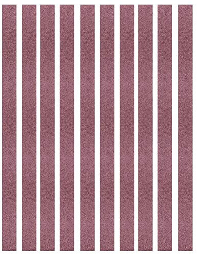10pcs 452x15mm Nastro abrasivo all'ossido di alluminio Nastro abrasivo Nastro abrasivo Strumento di ricambio per affilatrice Kit cinghia di ricambio per levigatrice a nastro Grana 40-120(80 Mesh)