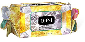 OPI Jewel be Bold Christmas Collection Cracker – Nail Lacquer Nagellack Geschenkset – 4 Nagellack Minis mit bis zu 7 Tagen Halt – mit extra breitem ProWide Pinsel – 4 x 3,75 ml