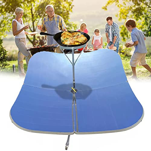 Cuisinière Solaire à Concentration, Cuisinière Solaire Portable Four Solaire Parabolique, Cuisinière Solaire, Four Solaire Cuisinière Ustensiles De Cuisine Pour Barbecue Pique-nique En Plein Air