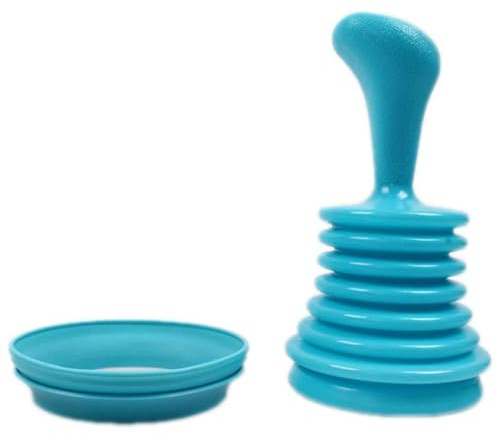 Sink Plunger Powerful Drain Plunger Mini Handheld Cleaner for Sinks Bath Shower Kitchen, Sink Plunger