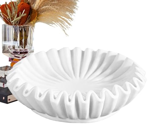 Bol Rustique Pour La Décoration Intérieure, Résine Synthétique Plateau De Service Vide Poche Entree Bois Table Deco Rustique Petit Bols Coupelle Decorative Pour Maison De Table Décoration En Résine Po