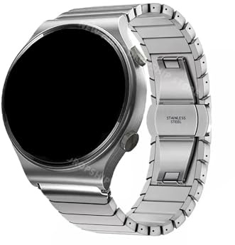 22 mm länkarmband Passar for Huawei Watch 4 Pro GT3Pro GT4 46mm/ Amazfit GTR 47mm lyxigt band i rostfritt stål zinklegering metallrem(Silver,For huawei Ultimate)
