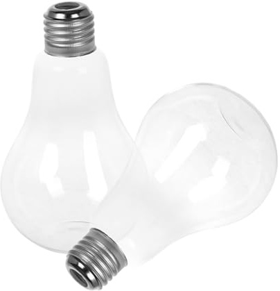 Cabilock 2pcs Vintage Bohemian Decor Wall Hanging Glass Vase for Air Plant Mini Hyacinth Bulb Flower Pot Hydroponic Planter Wedding Party Decor