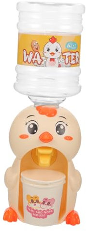 Abaodam Cute Mini Water Dispenser for Dollhouse Simulated Drink Dispenser Decorative Mini Model