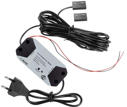 QUXVUIS Ouvre-porte de Garage intelligent Wi-Fi, contrôleur, accessoire de Garage, application à distance, Kit moteur porte, aucun Hub requis