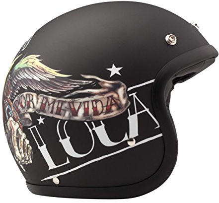 DMD 1JTS30000VL01 Motorradhelm, mehrfarbig, XS