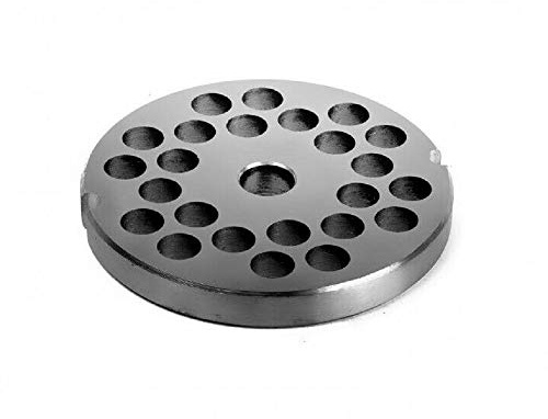 TRE SPADE PIASTRA INOX CON FORI DIAMETRO 10mm PER TRITACARNE TC-10/12