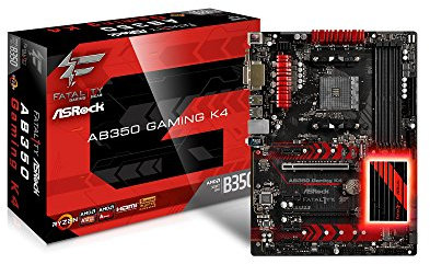 ASRock ATX Moederbord AB350 Gaming K4