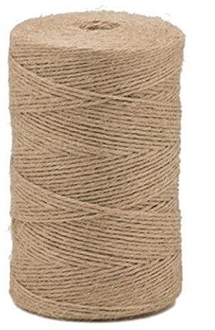 La cordeline Roll Iuta Roll 500 g Spago Iuta, Diametro 2 mm, ± 400 m, Naturale, 9, 5 x 15, 5 cm