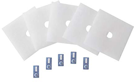 Maico - Orignial ZF 60/100 Luftfilter, 0093.0331 - Verpackungseinheit 5 Stück inkl. 5 Timestrips, Ersatz-Luftfilter, für ER, ER-AP, ER-APB und Centro