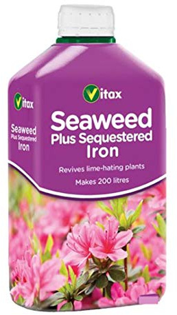 Vitax Seaweed Plus Sequestered Iron (500ml) X 3