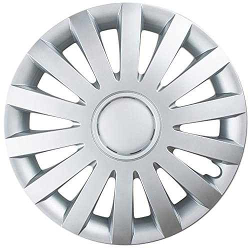 LEOPLAST Radkappe 15 Zoll Radzierblenden Satz silber WIND 15