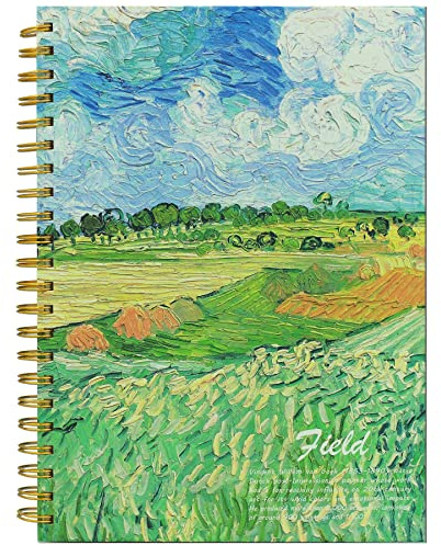 Van Gogh - Blocco da disegno con tecnica mista, 160 g/m², carta spessa senza acidi, formato A4, rilegatura a spirale, per bambini, studenti e adulti