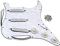 FLEOR 11 fori SSS prewired Loaded Pickguard con Alnico5 doppio set di pick-up ad alta uscita per ST SSS Style Chitarra Bianco perla