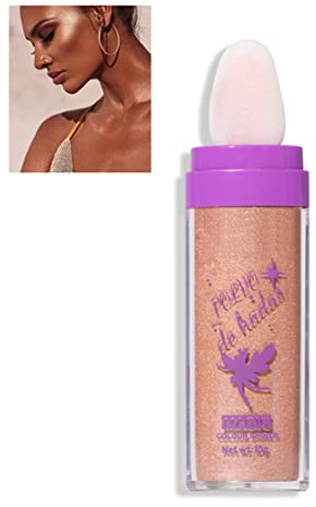 Evidenziatore Polvere Di Patting Viso Corpo Glitter Shimmer, Polvere Scintillante Per Il Viso In Stick, Polvere Scintillante Sciolta Ad Alta Lucentezza Per Feste. (3#)