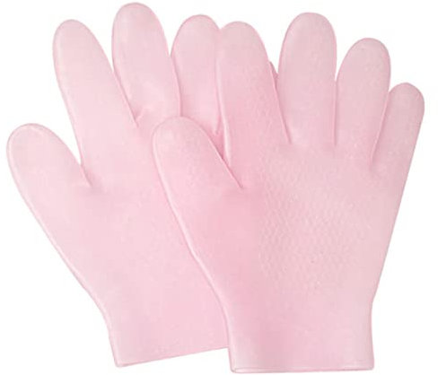 Housoutil Feuchtigkeitsspendende Pflegehandschuhe Für Frauen Weiche Anti-rutsch Handschuhe Mit Hautfreundlichem Material Elastisch Und Langlebig Zur Behandlung Trockener Rauer Haut Zu Hause
