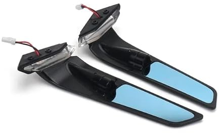 Accessori moto Nuovo specchietto retrovisore con indicatori di direzione a LED per Ducati Panigale V2 2020-2023 PANIGALE V4 2019-2022