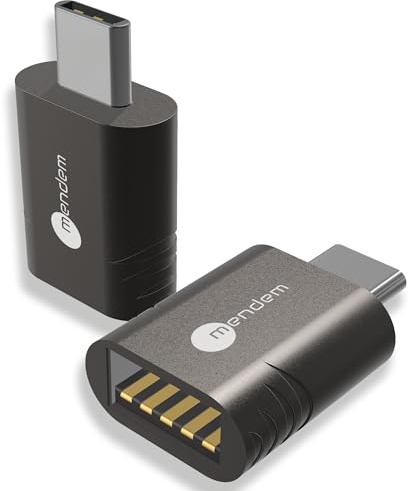 USB-C auf USB Adapter 3.0 (2er Set), OTG kompatibel mit iPhone 16/15 Pro Max, MacBook, iPad, Samsung Galaxy, Surface, Xiaomi und mehr