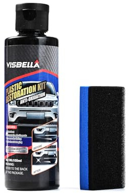 100ml Plastic Refreshing Reparaturmittel für Auto Kunststoff Pflege Kunststoffpflege Schwarz Aufbereitung Gummipflege