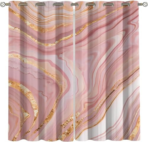 Vorhang Blickdicht Gardinen Mit Ösen - 2 Stücke 150 (B) X 166 (H) cm Verdunklungsvorhänge 3D Bunte Abstrakte Textur Muster Thermovorhang Für Kinderzimmer Schlafzimmer Weihnachtsgardinen 9426351440400