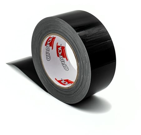 scheibentoenungPRO Oracal 970RA 37,66€/m² Chrome Delete Tape 3,5cm x 25m - Zierleisten Folie Schwarz glänzend