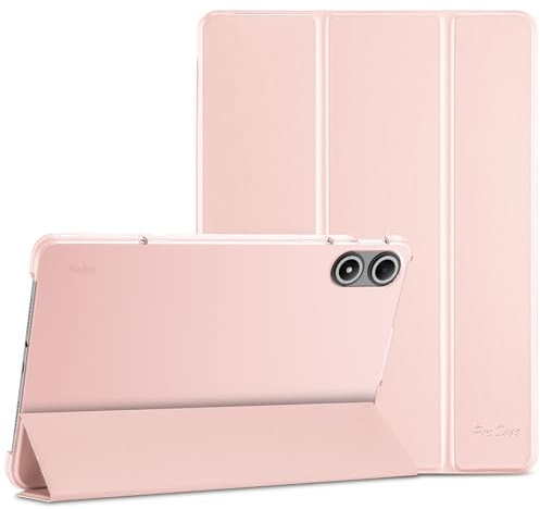 ProCase Cover Xiaomi Redmi Pad Pro 12,1 Pollici 2024, Custodia per Redmi Pad Pro 12,1 con Auto Sleep/Wake Protettiva Smart Cover - Rosa Chiaro