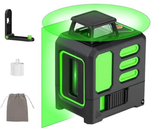 Wasserwaage La-ser, Green Cross La-ser Level Meter 360 Automatische Level Meter Bau Werkzeuge Und Ausrüstung Optische Instrumente