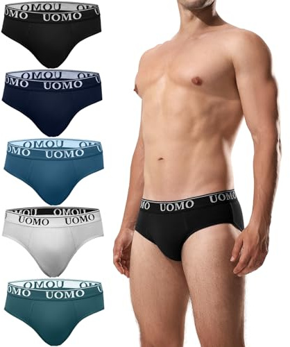 Channo Unterhosen Herren Slip aus Baumwolle: Atmungsaktive Bequeme Passform – Klassische Unterwäsche für Männer