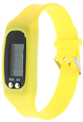 Gadpiparty Braccialetto Contapassi in Silicone Per Camminata e Corsa Orologio Contapassi Digitale Monitor Fitness Unisex Sportivo Resistente e Delicato Sulla Pelle