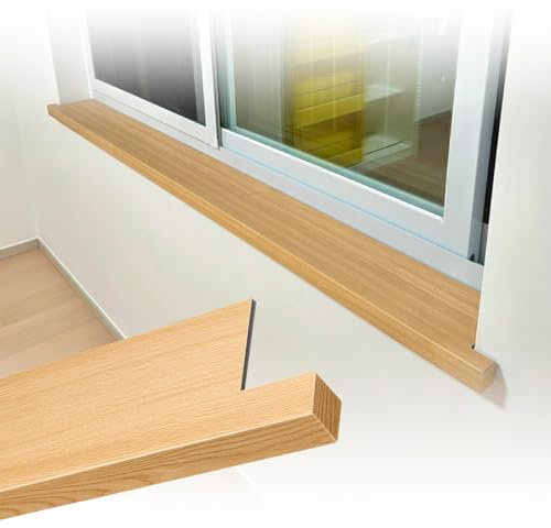 FUYAO Copertura per davanzale della finestra, in UPVC, impermeabile, in acrilico, tagliabile, facile da pulire, dimensioni personalizzabili, decorazione ideale per davanzali della finestra