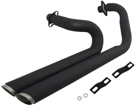 Silenziatore Scarico Tubo Di Scarico Per Moto Con Silenziatore Rimovibile Per Steed Per Shadow VT400 VT600 VLX400 VLX600 VT400C VT600C VLX600