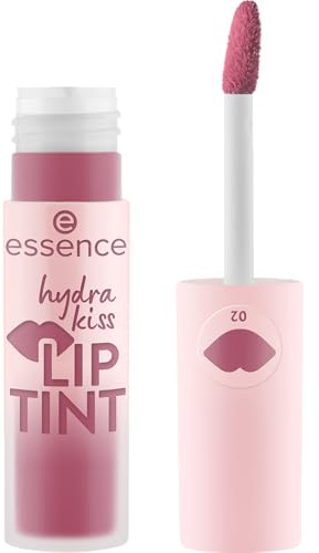 essence hydra kiss LIP TINT, lunga durata, effetto colorante, naturale, lucida (4ml)