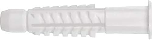 TOX Allzweckdübel mit Kragen Deco 6 x 41 mm in Runddose M, Dübel für fast alle Baustoffe, 190 Stück, 016260031