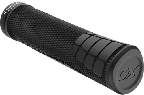 Sqlab MTB Griff 7OX 2.0, ergonomischer Mountainbike Griff, Fahrradgriff in schwarz, Größen S-L