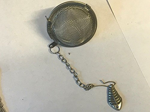 Poisson Bones Tg32 Boule à thé en maille filet Infuseur sphérique en acier inoxydable Passoire Postées par nous cadeaux pour tous 2016 à partir de Derbyshire britannique...