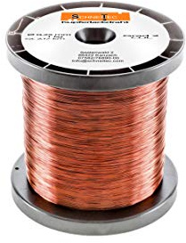 Kupferlackdraht W210 Ø 0,25 mm 1 kg, ca. 2170m - CU Lackdraht Grad 2 CUL Kupferdraht Gewicht 1 Kilogramm Durchmesser 0,25 Millimeter Wickeldraht Kupfer Draht nach IEC 60317-13
