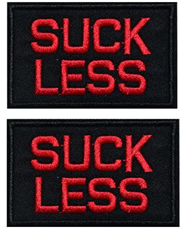 Heiorpai 2 st Suck Less Patch broderad dekorativ krok och ögla fästelement bakstycke lapp