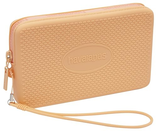 Havaianas - Mini Bag Logo, kompaktes, praktisches und stylisches Accessoire, mit stabilem Reißverschluss und Handgelenkriemen, wasserfest, Unisex-Erwachsene