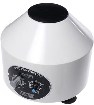 HEALBYBLE Centrifugeuse Électrique De Sang PRP, Centrifugeuse Numérique De Laboratoire, 4000 TR/Min, Machine De Bureau for Pratique Médicale,Forte Puissance