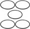 EMSea 5 Pezzi O-ring Per Pompa Filtro Guarnizione Coperchio Filtro In Gomma Nitrilica Parte Di Ricambio P6118 Compatibile Con Bestway Flowclear 58381 58145 58382 58144 58146 (115x5,3 Mm)