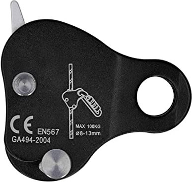 Selbstverriegelungsstopper, Kletterseil Schnürung Stopper Aluminiumlegierung Kletterseil Grab 8-13 Mm Kletterseil Grab Stopper Kletterseil Grab Aluminiumlegierung Selbstverriegelung für Outdoor