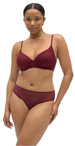 Ysabel Mora - YSABEL MORA Ensemble Soutien-Gorge à Armatures et Rembourré, Culotte Midi, Grande Capacité et Confort, Design Transparent, Idéal pour Support et Style, Matériau Haute Qualité