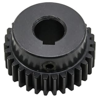 1-st Kugghjul Med | Keyway Spur Gear for Motor Transmission(20mm(6x2.8mm),35 Teeth)