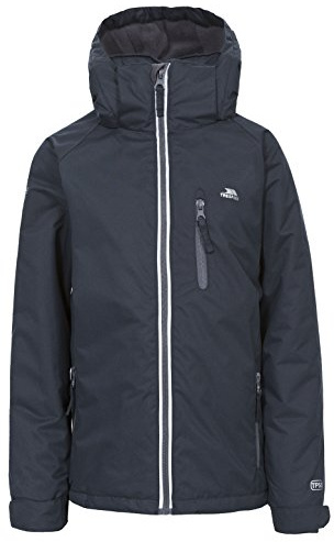 Trespass Kids Waterproof Jacket Reflective Raincoat with Hood Cornell II