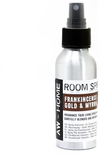 Ancient Wisdom 100 ml rumsspray - guld, rökelse & Myrrh-AWRS-08