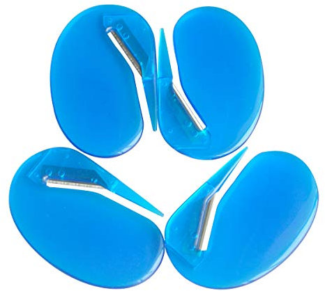 JTKENS - Tagliacarte blu, 50 pezzi, il modo più efficiente per aprire lettere, buste e pacchi, coltello di carta a lama di rasoio che taglia e affetta in modo sicuro