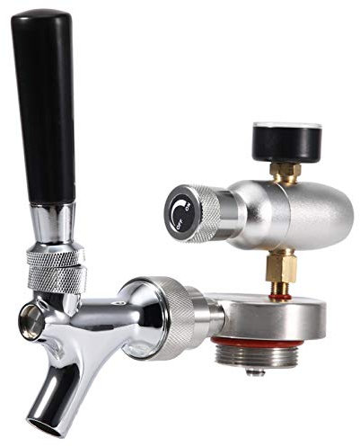Dispensador de cerveza, kit de dispensador de grifo de lanza de cerveza de acero inoxidable para Mini barril de cerveza de 2L/3.6L/4L