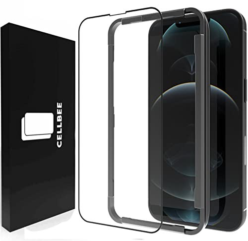 CELLBEE Kompatibel mit iPhone 13 13 Pro Displayschutz The Curved, inkl. Applikator,Force Treatment, Unsichtbar, Premium Displayschutzfolie, 4D Schutzfolie