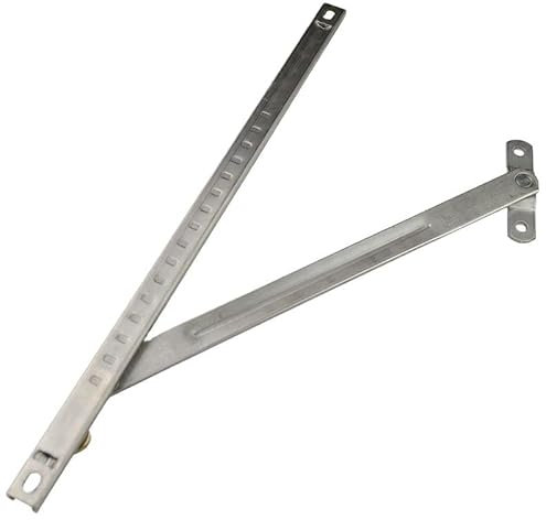 Fensterriegel Kipp-Regler Verbindungsstange Aluminium Windows Stop 10 Zoll Edelstahl Windverstrebung