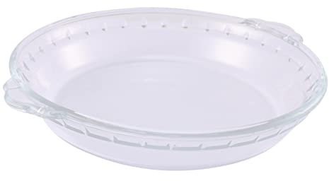 MAGICLULU Microwave Glass Bowl Glass Bakeware Pan for Baking Dishes for Household Kitchen Use